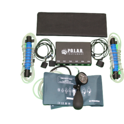 POLAR polygraph instrument with sensors and screen setup in India